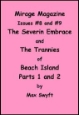 Mirage Magazine Issue #8  and #9 The Severin Embrace Parts 1 and 2 mags inc, Reluctant press, crossdressing stories, transgender stories, transsexual stories, transvestite stories, female domination, MIrage Magazine, Max Swyft