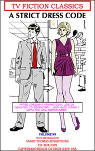 A Strict Dress Code by Alice Trail sandy thomas, mags inc, crossdress, transvestite, transvestism, transgender. tv fiction classics, my son the actress