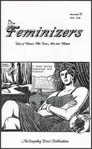 The Feminizers #23 mags inc, novelettes, crossdressing, transgender, transsexual, transvestite, empathy press, the feminizers