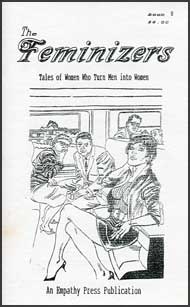 The Feminizers #9 mags inc, novelettes, crossdressing, transgender, transsexual, transvestite, empathy press, the feminizers