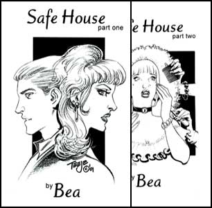 Safe House 1 and 2 by Bea mags inc, crossdressing stories, forced feminization, transgender stories, sissy stories, transvestite stories, feminine domination story, sissy maid stories, Bea