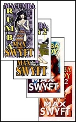 All Four Macumba Stories by Max Swyft mags inc,  forced crossdressing stories, transvestite stories, female domination stories, Max Swyft