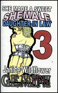 She Made A Sweet She-Male Daughter-in-Law Part 3 by Janice Wildflower Gemini mags inc, novelettes, crossdressing stories, transvestite stories, female domination stories