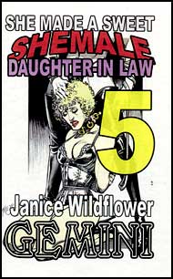 She Made A Sweet She-Male Daughter-in-Law Part 5 by Janice Wildflower Gemini mags inc, novelettes, crossdressing stories, transvestite stories, female domination story