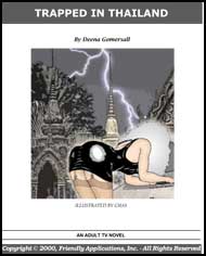 383 Trapped in Thailand by Deena Gomersall mags inc, reluctant press, transgender, crossdressing stories, transvestite stories, feminine domination stories, crossdress, story, fiction